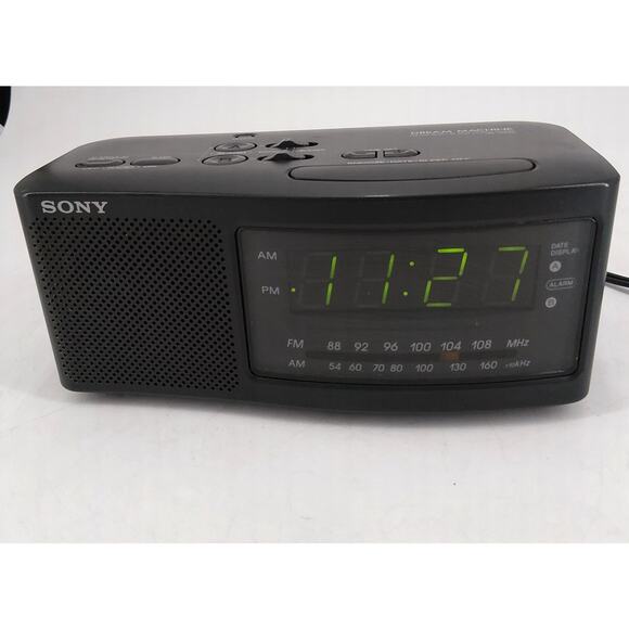 SONY DREAM MACHINE ICF-C740 Clock Radio AM/FM Digital Dual Alarm Backup Battery - Picture 1 of 10